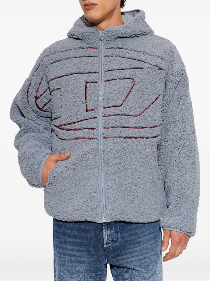 Diesel S-Zat Giacca Textured Hooded Jacket