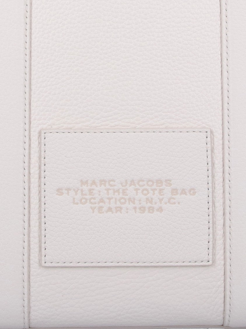 Marc Jacobs Medium 'The Leather' Tote Bag – White