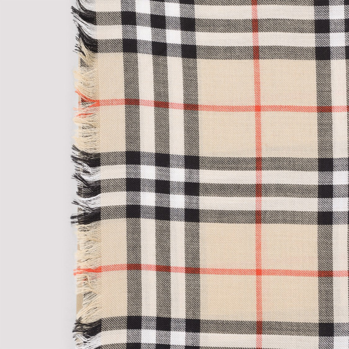Burberry Sand Beige Cashmere Scarf