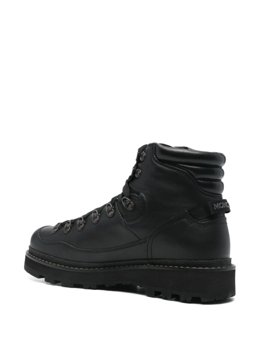 Moncler Black Ankle Boots