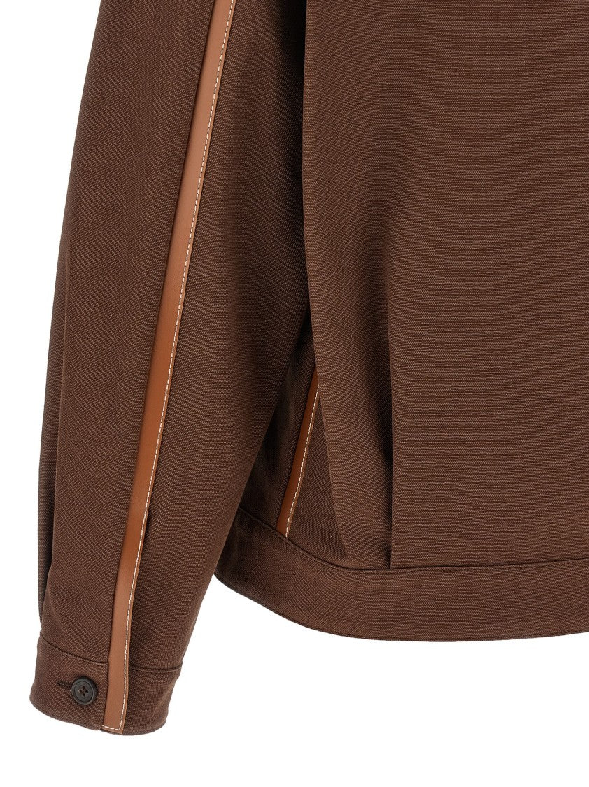 Miu Miu Logo Patch Blouson