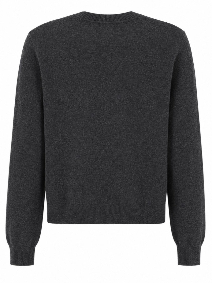 Isabel Marant Étoile Lona Cropped Button-Down Cotton-Wool Cardigan