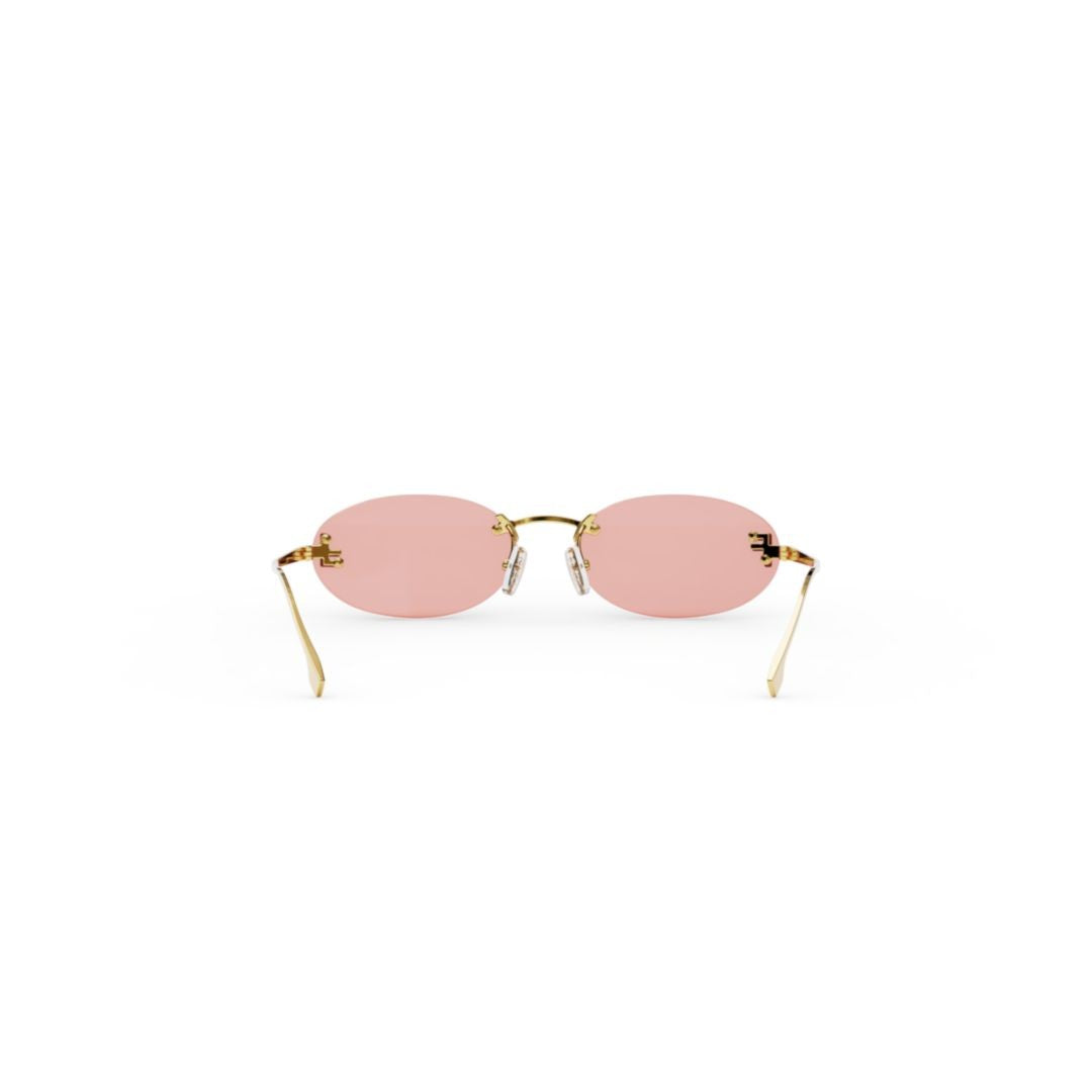 Fendi Fe4075us Rimless Sunglasses