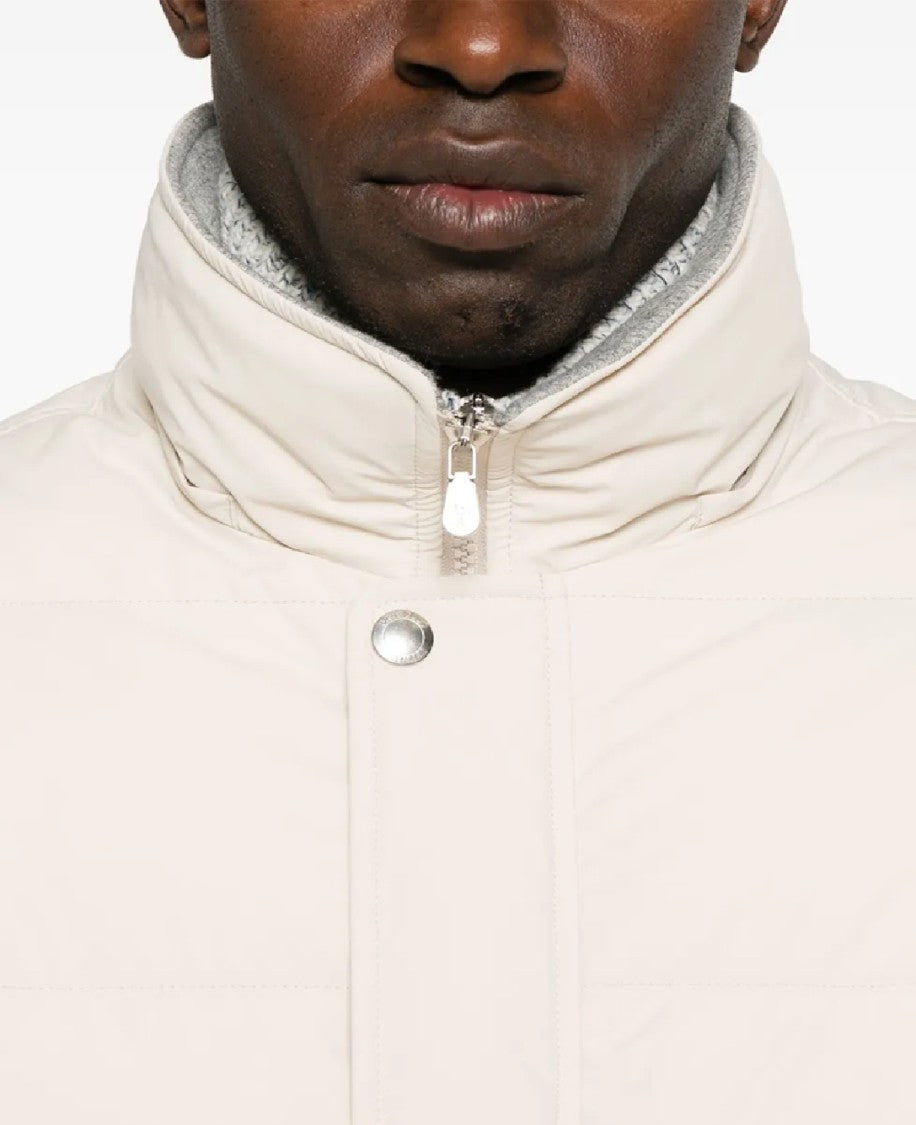 Brunello Cucinelli Tailored Piumino Jacket With Hood