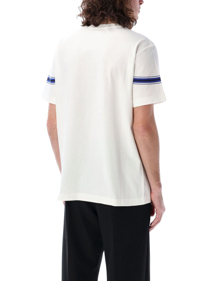 Burberry Striped Cotton T-Shirt