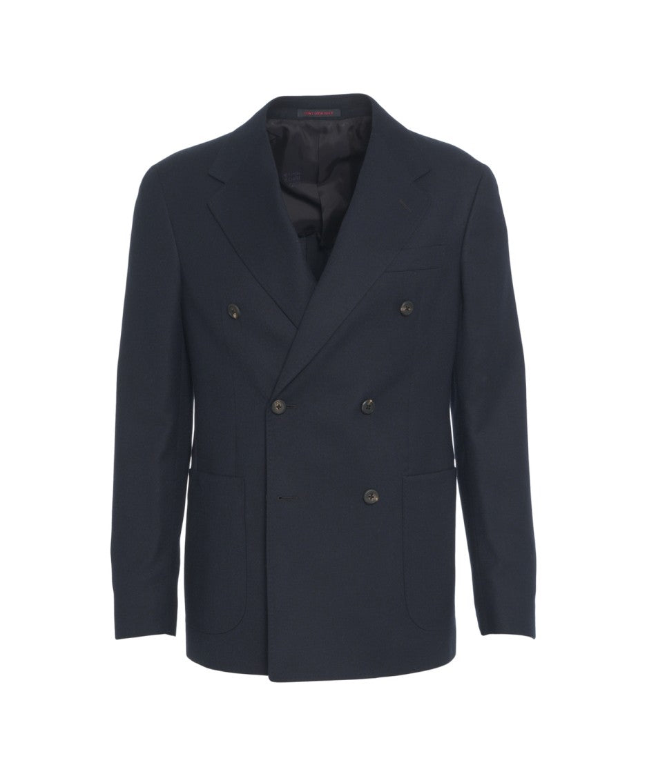 The Gigi Double-Breasted Blazer And Chinos Ensemble