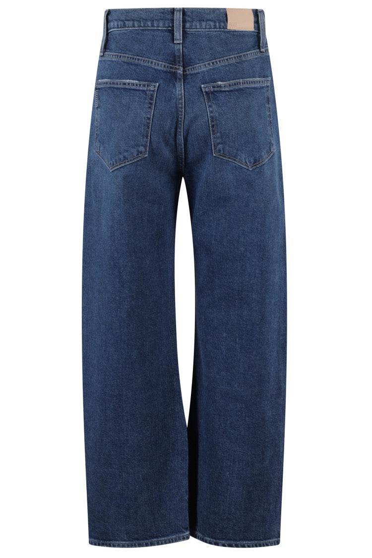 Paige High-Waisted Barrel Leg Jeans