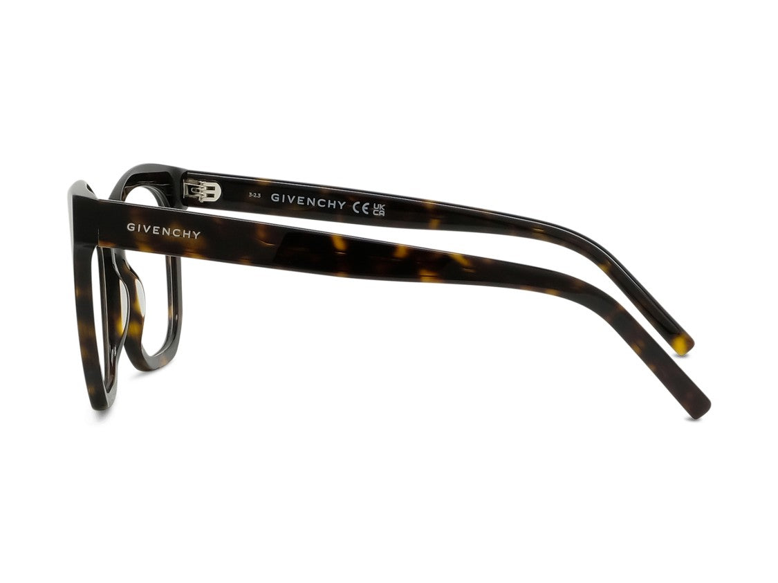 Givenchy Glossy Gv50069i Oversized Square Tortoiseshell Eyeglasses