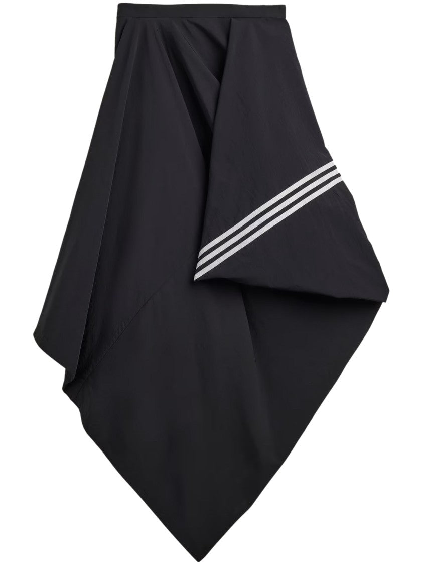 Y-3 Asymmetrical Draped Skirt