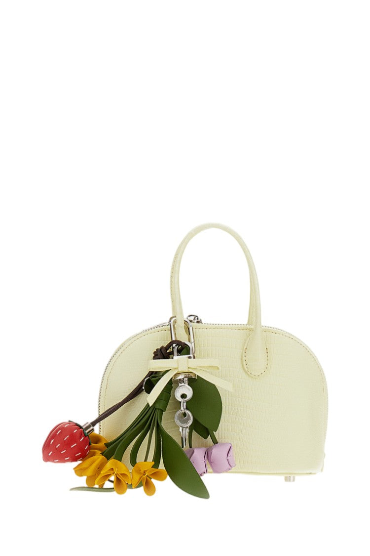 Self-Portrait Yellow Lizard Embossed Mini Bag