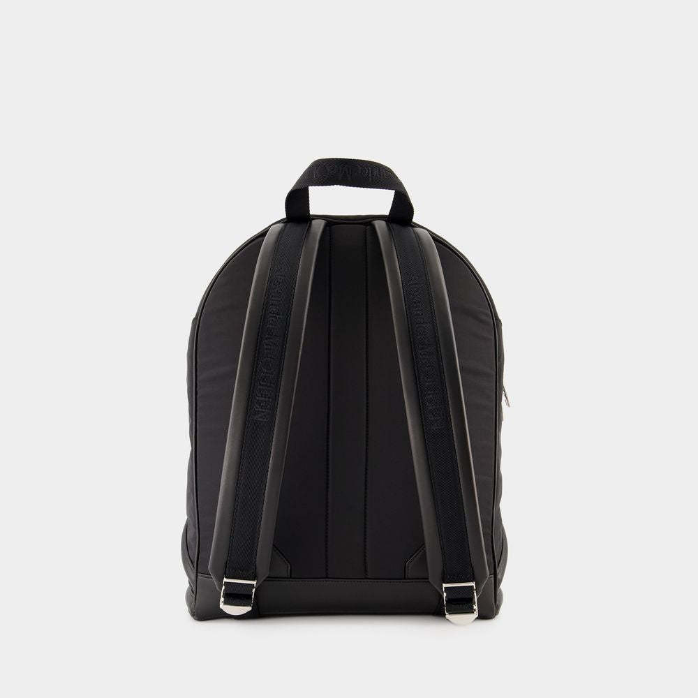 Alexander Mcqueen Backpack - Black - Leather