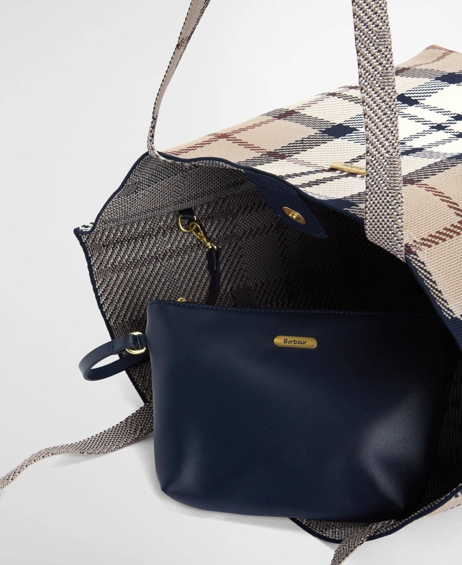 Barbour Layla Tartan Large Tote Bag