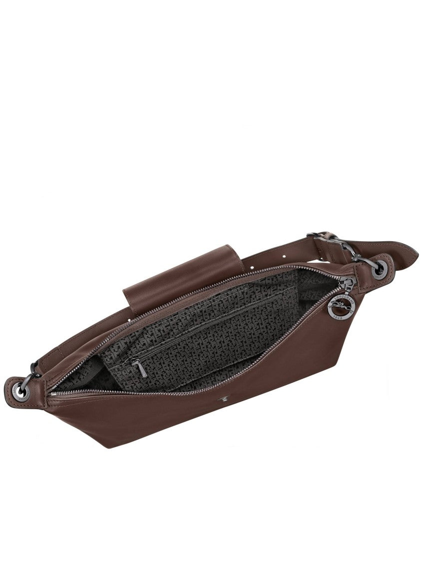 Longchamp Brown Le Pliage Xtra Leather Handbag