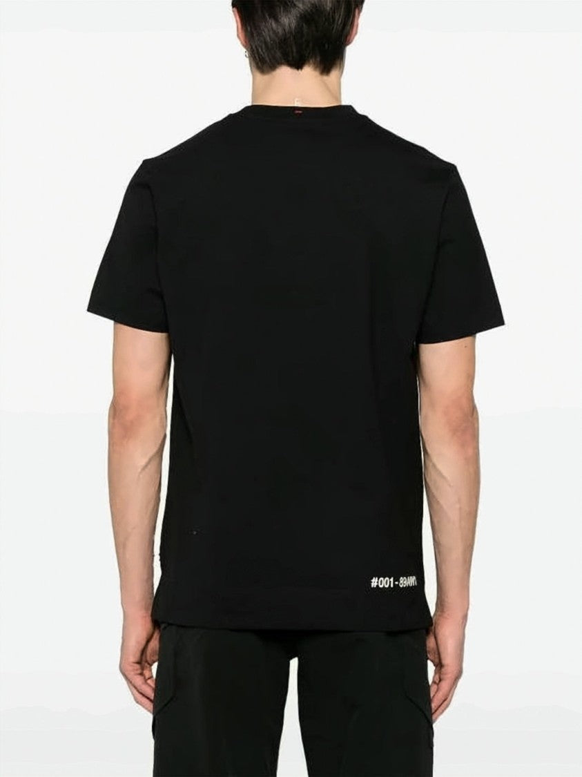 Moncler Classic Black Short-Sleeve Moncler T-Shirt