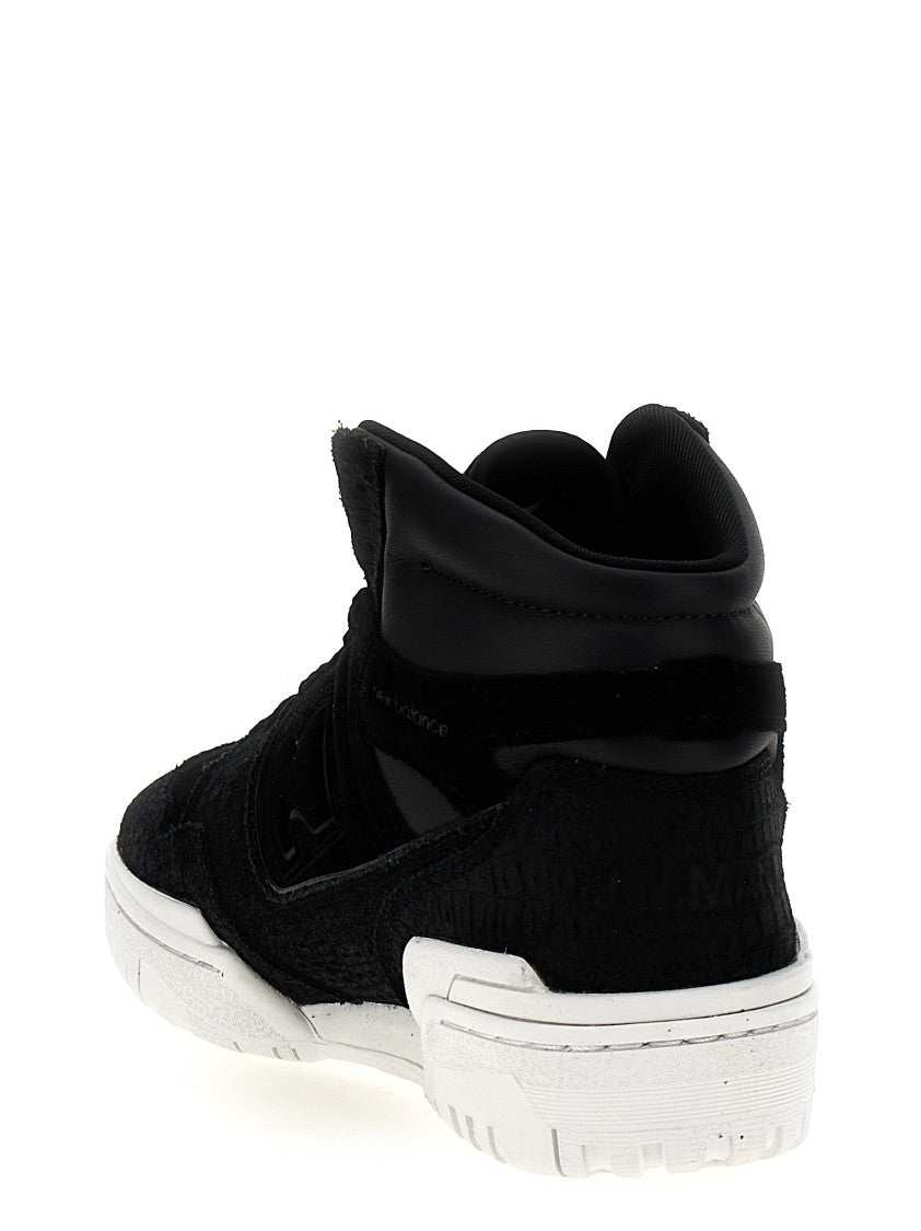 Junya Watanabe High-Top Suede And Leather Sneakers