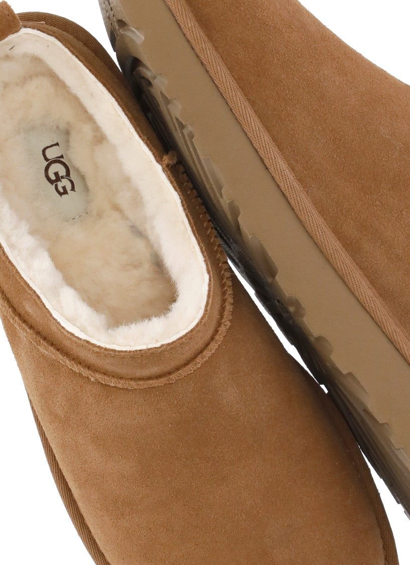 Ugg Brown Classic Micro Shearling Boots