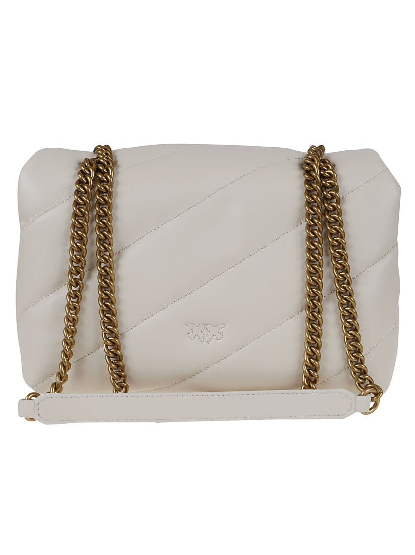 Pinko Love Puff Calfskin Shoulder Bag