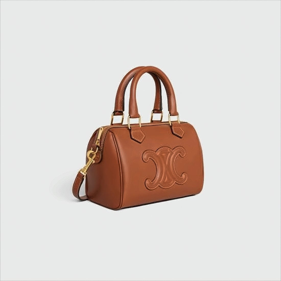 Celine Structured Calf Leather Tote Bag