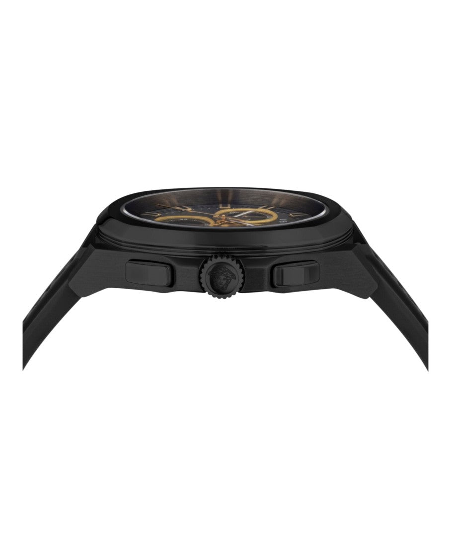Versace Geo Chrono Silicone Watch