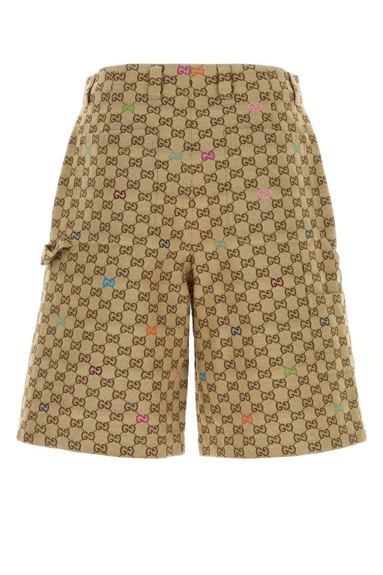 Gucci Gg Fabric Bermuda Shorts