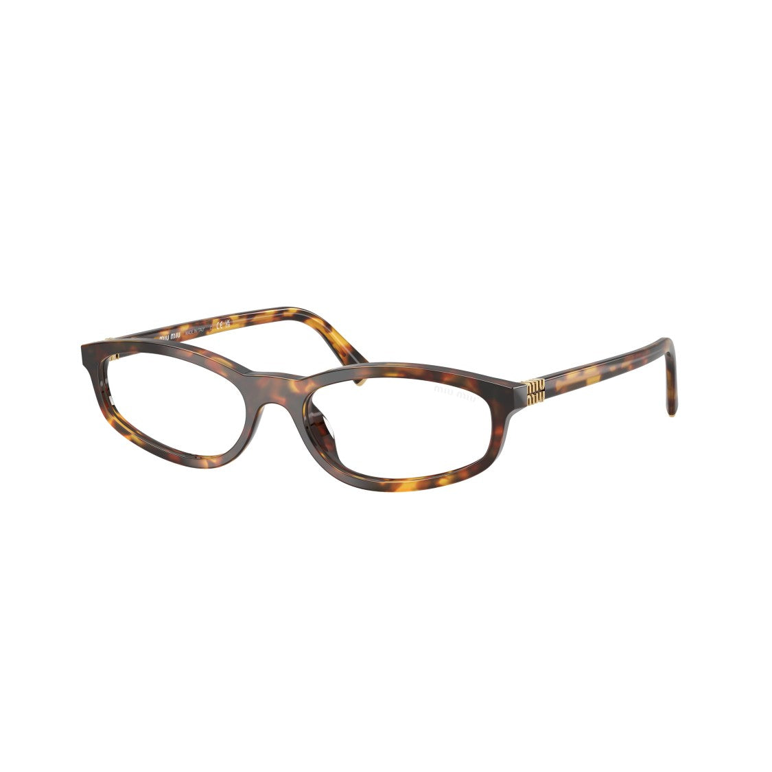 Miu Miu 0Mu A06s Rectangular Tortoiseshell Sunglasses