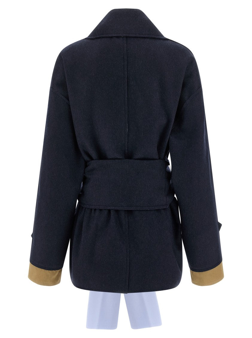 Maison Jejia Cashmere Wool Coat