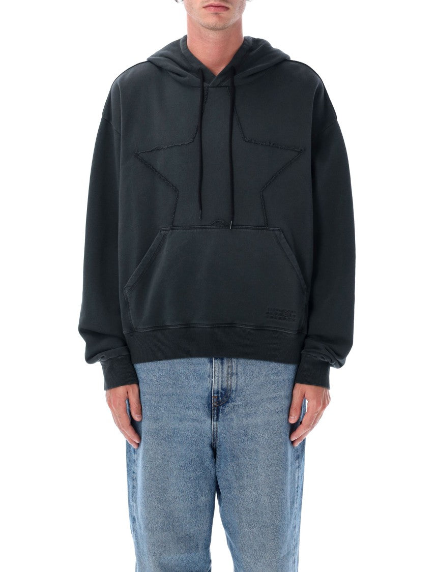 Mm6 By Maison Margiela Oversized Star Hoodie Sweatshirt