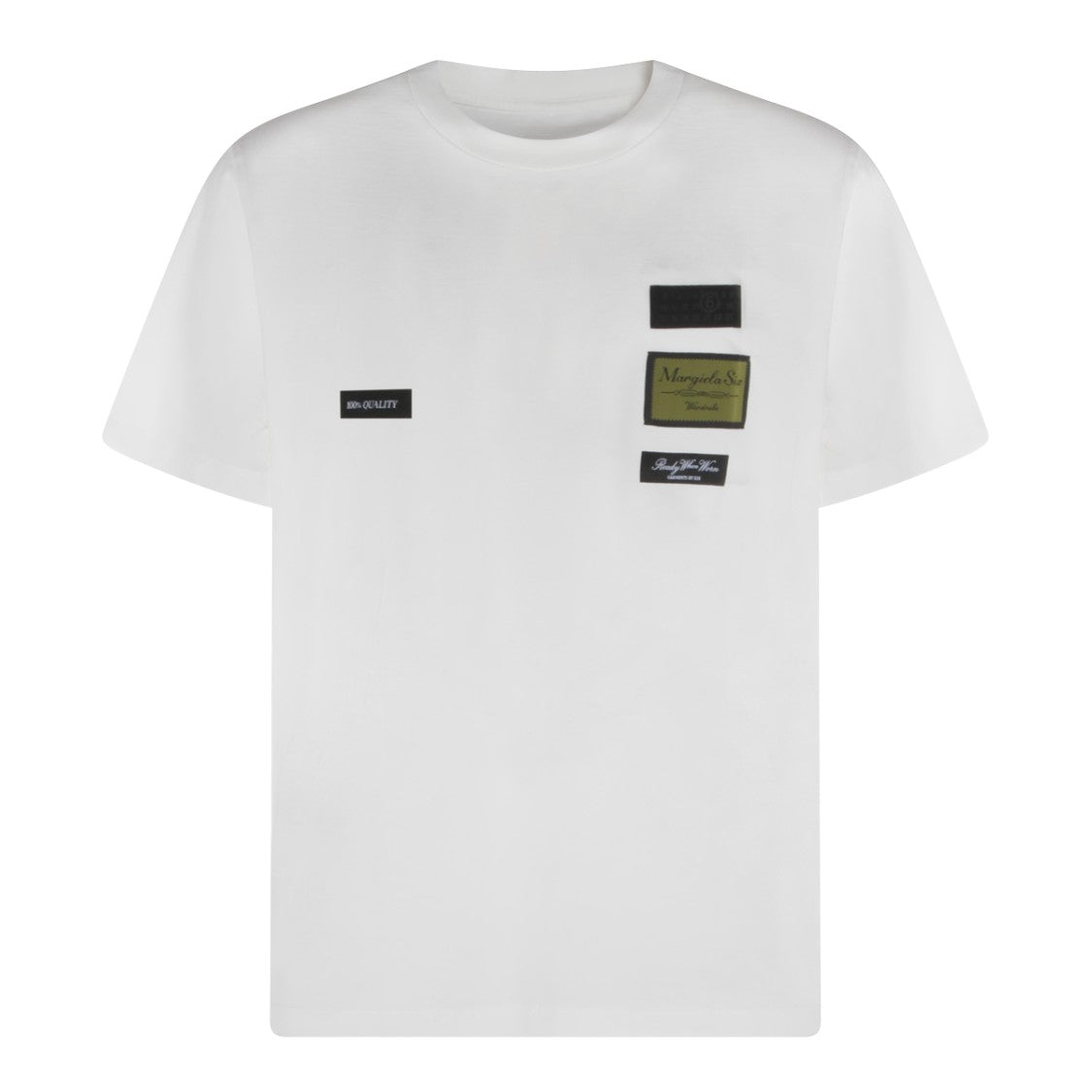 Mm6 By Maison Margiela White Cotton T-Shirt