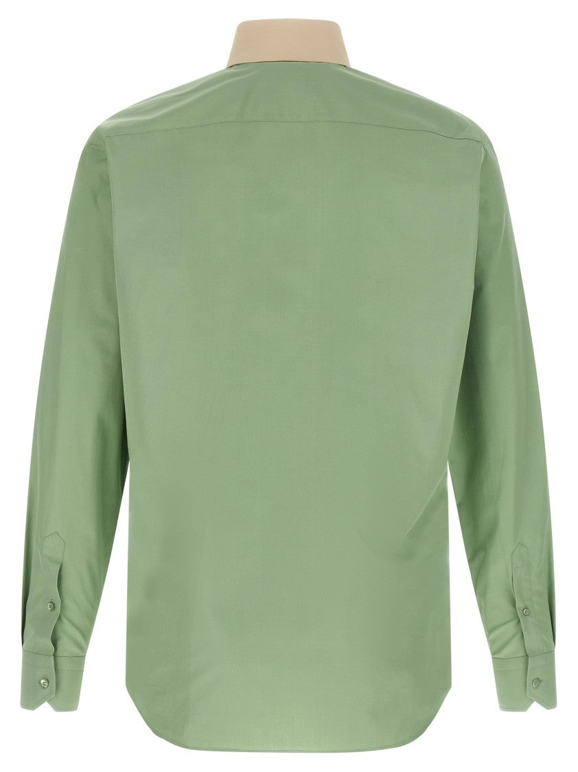 Fendi Contrast Collar Shirt