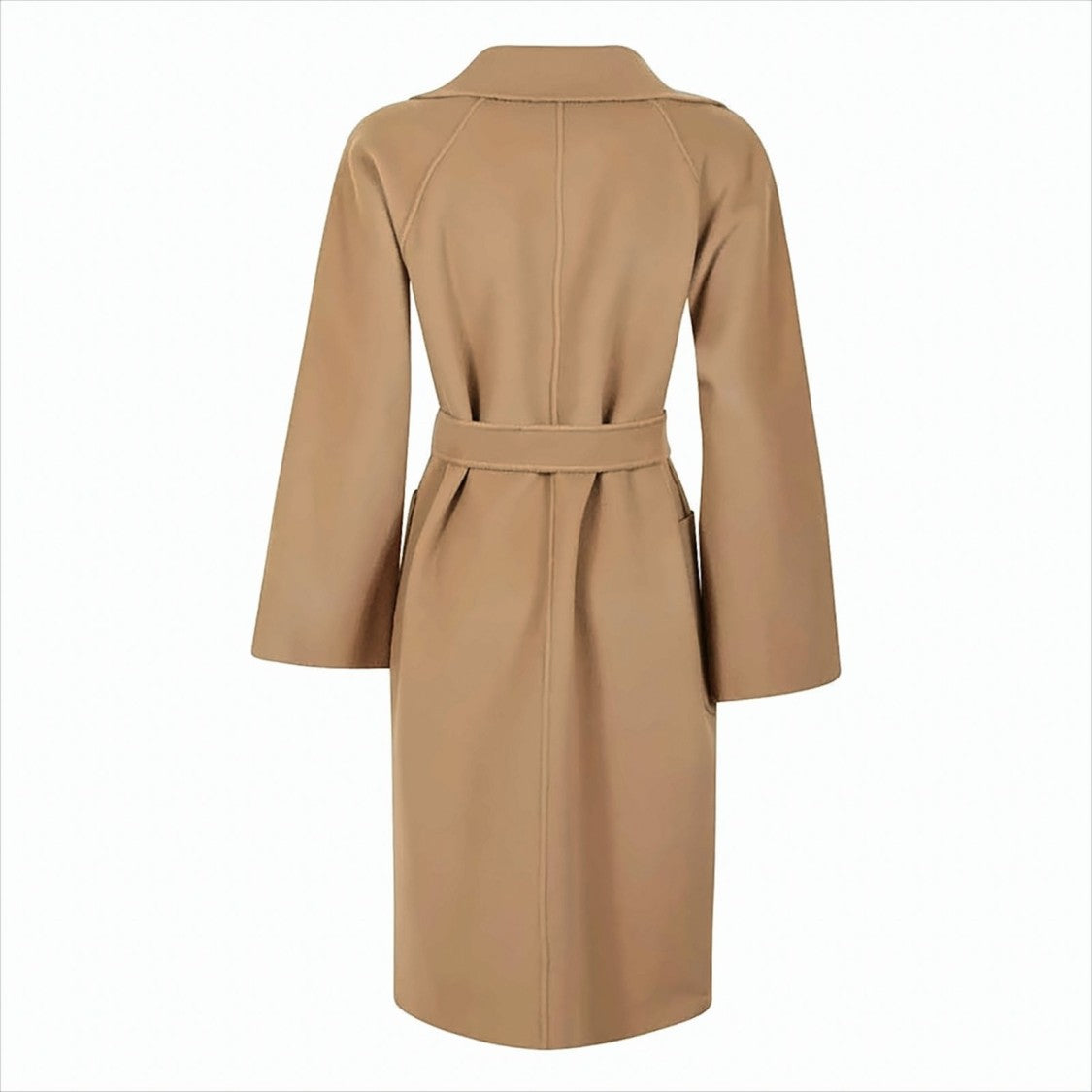 Max Mara Tailored Wool Coat With Wide Lapel