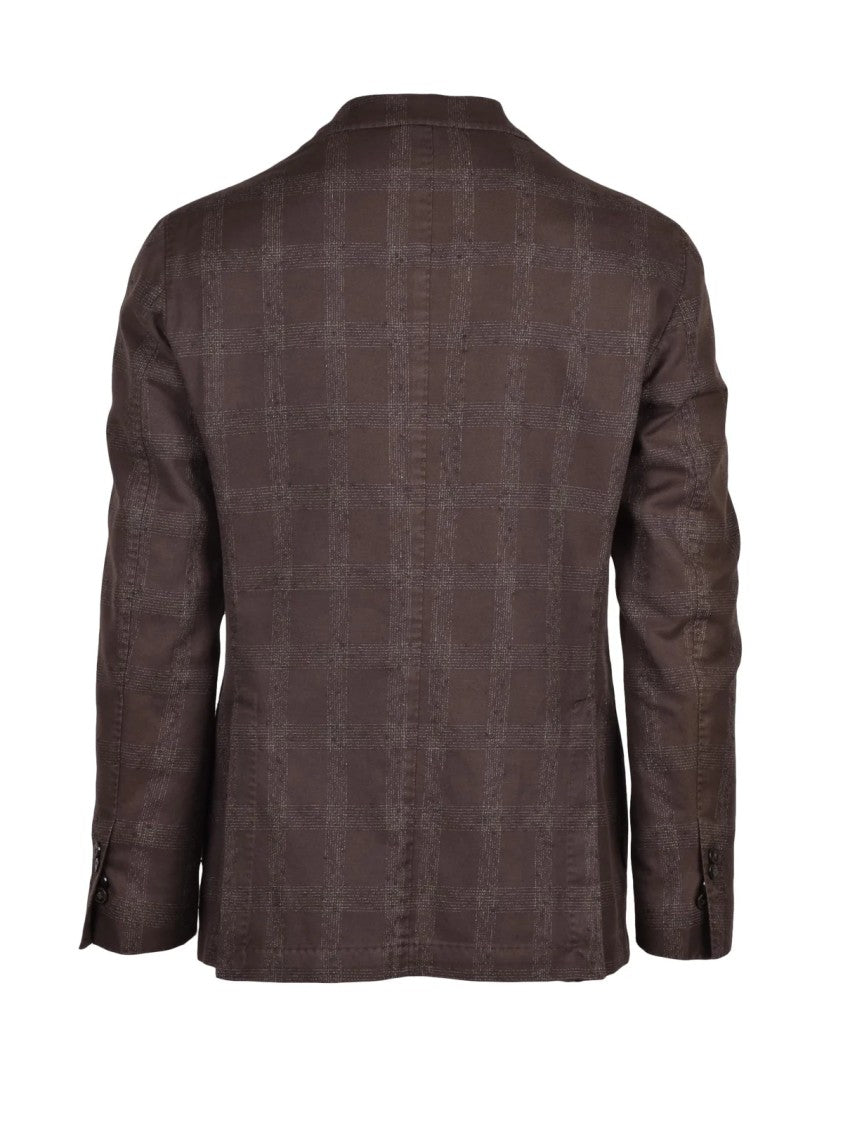 L.B.M. 1911 Round Jacket Mixed Fibers - Brown