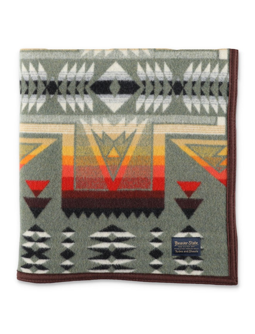 Pendleton Ponderosa Napped Geometric Pattern Scarf