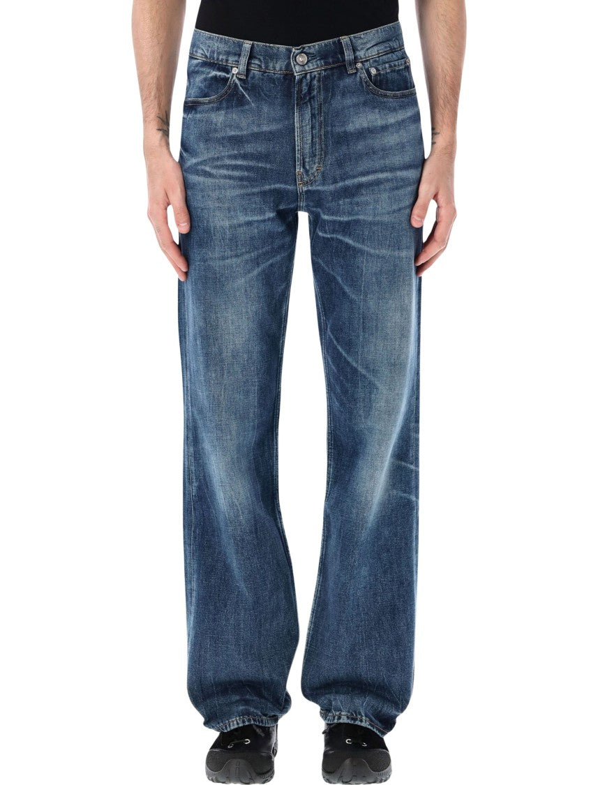 Our Legacy Carson Cut Relaxed Fit Whiskered Jeans