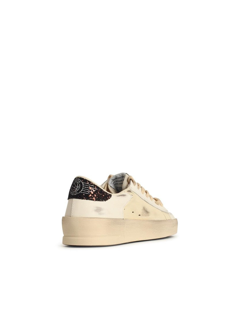 Golden Goose 'Stardan' White Leather Sneakers