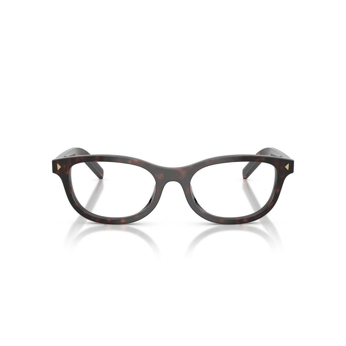 Prada 0Pr D01vu Classic Rectangular Tortoiseshell Acetate Eyeglasses