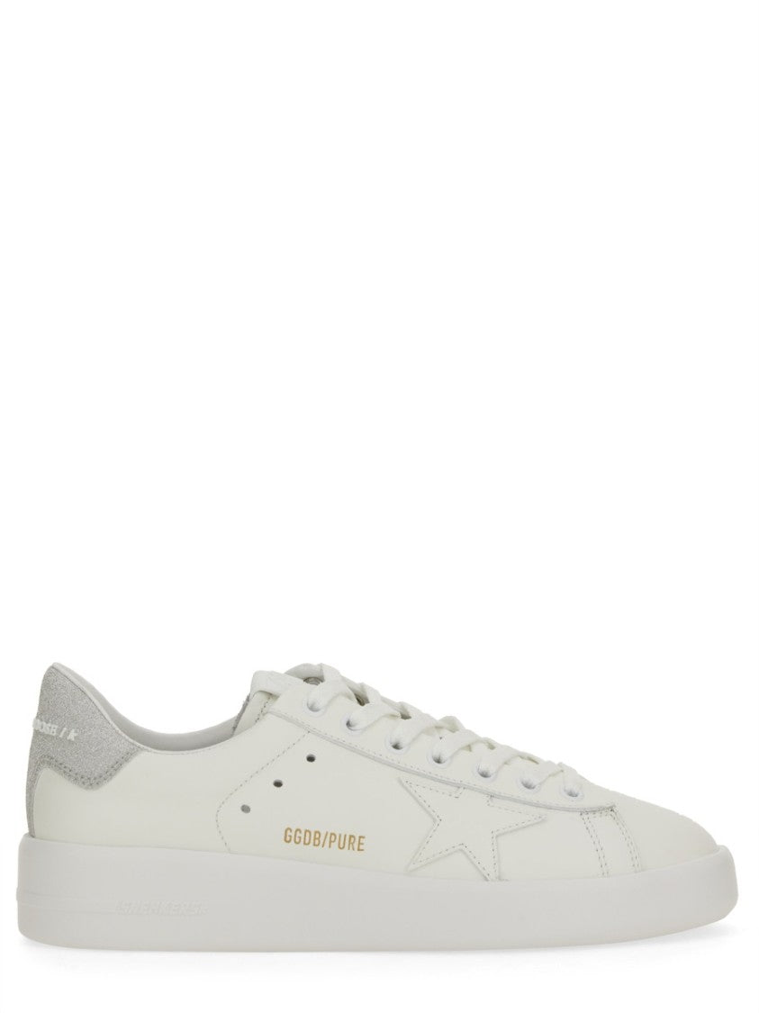 Golden Goose Purestar Low-Top Perforated Sneakers