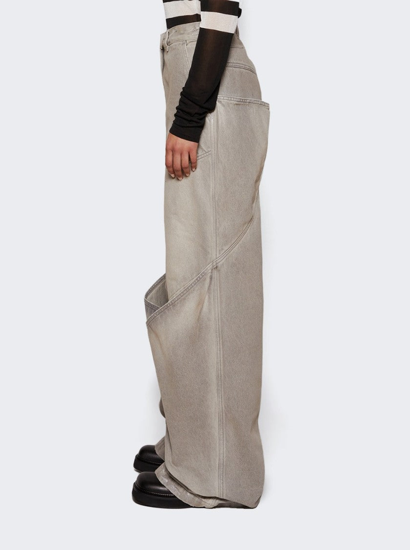 The Attico Baggy Long Pants Vintage Grey