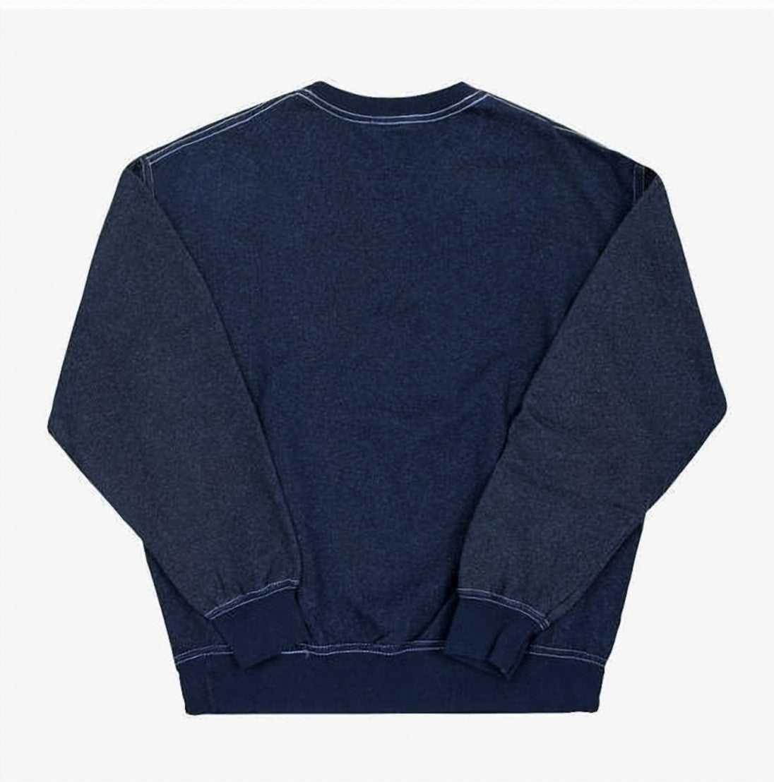 Wild Donkey Heathered Navy Long-Sleeve Top With Graphic Print