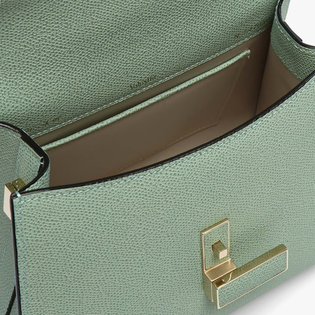 Valextra Iside Top Handle Mini Bag