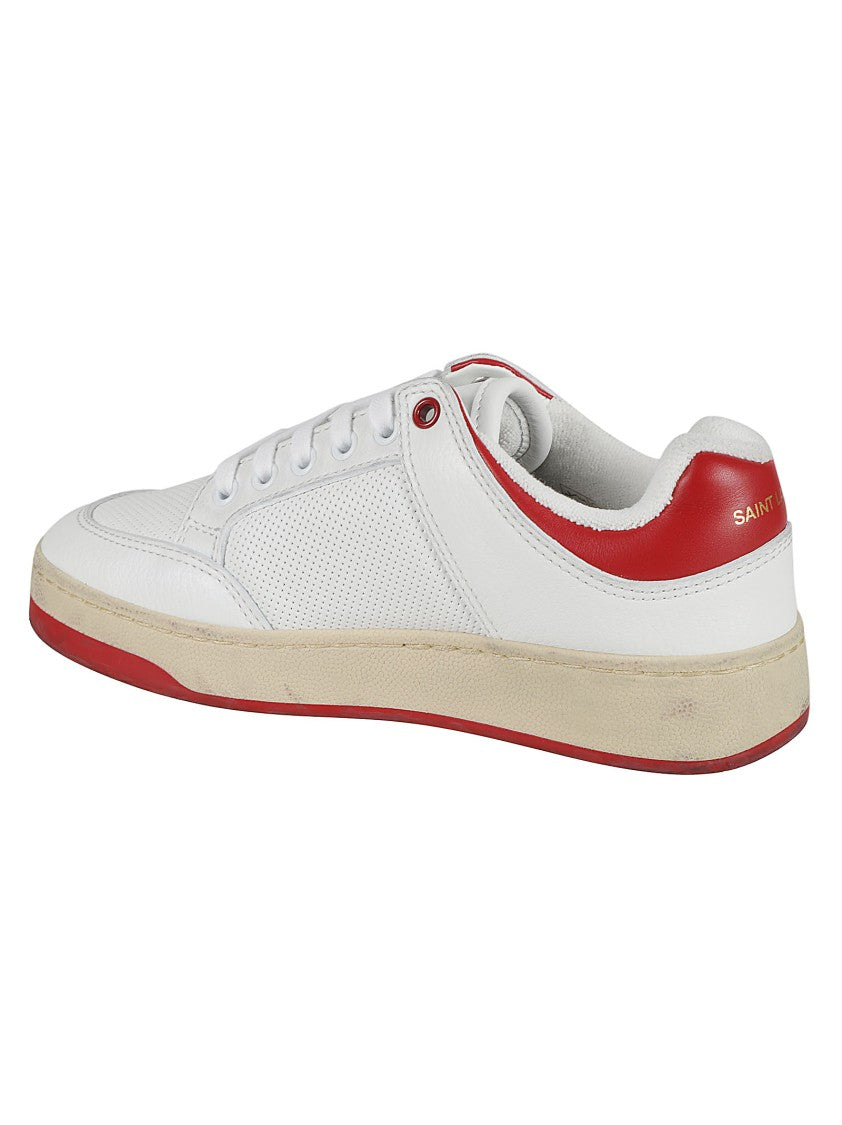 Saint Laurent Low-Top Calfskin Sneakers