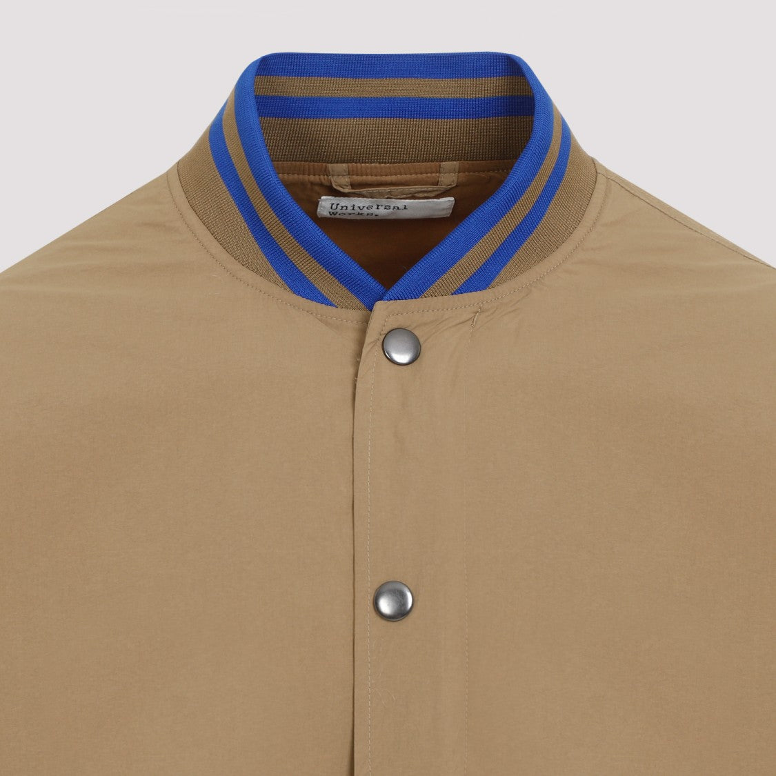 Universal Works Ns Sand Recycled Polyamide Bomber Jacket