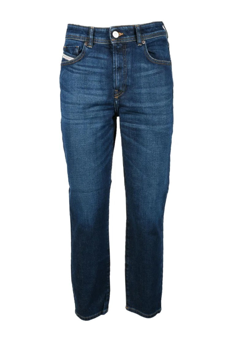 Diesel Blue Straight Stretch Jeans