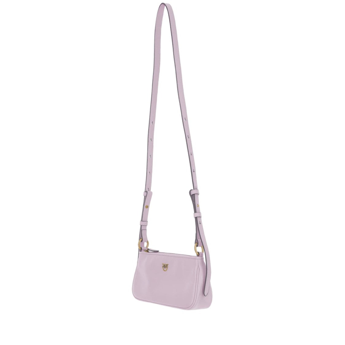 Pinko Mini Half Moon Baguette Leather Bag