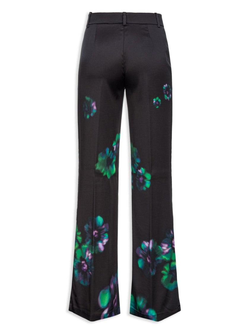 Pinko Poitiers Floral-Print Trousers