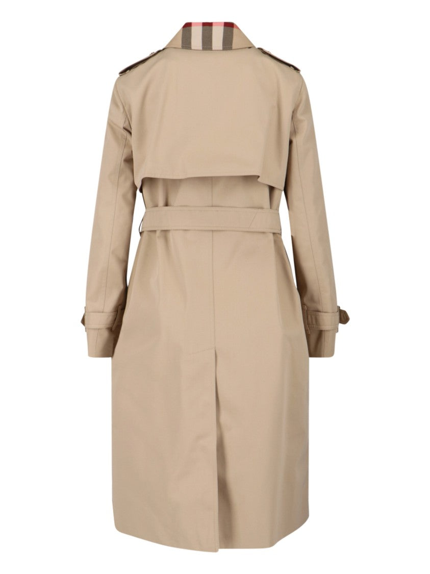 Burberry "Castleford" Trench Coat – Beige