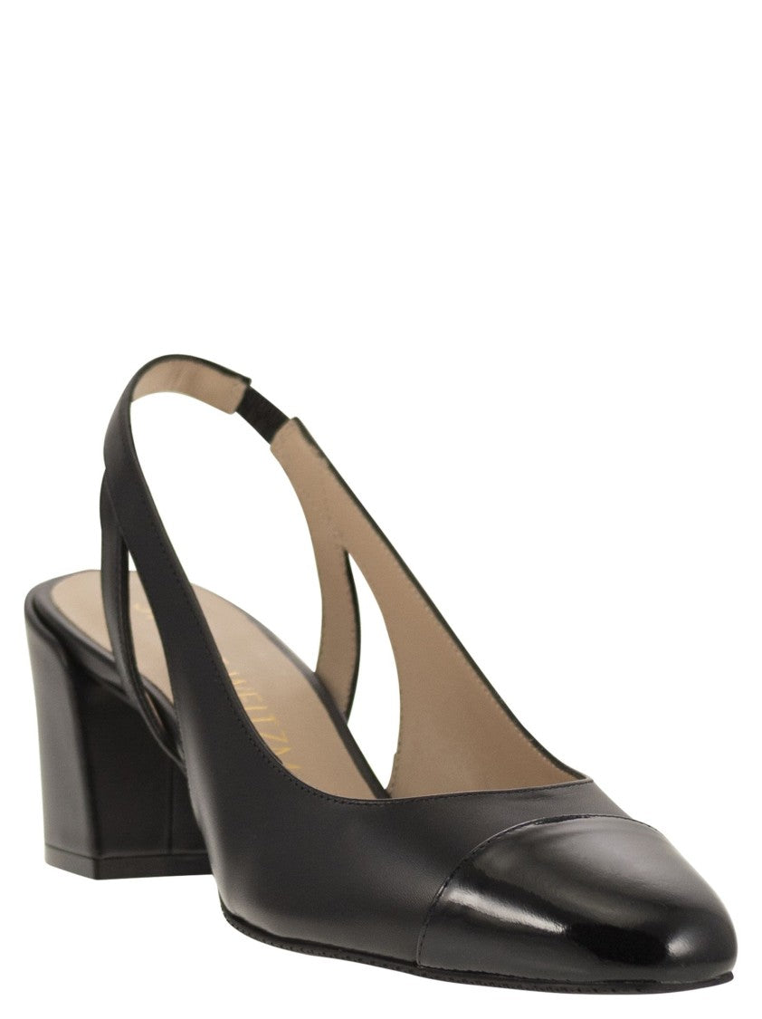 Stuart Weitzman Pointed Pumps With Block Heel