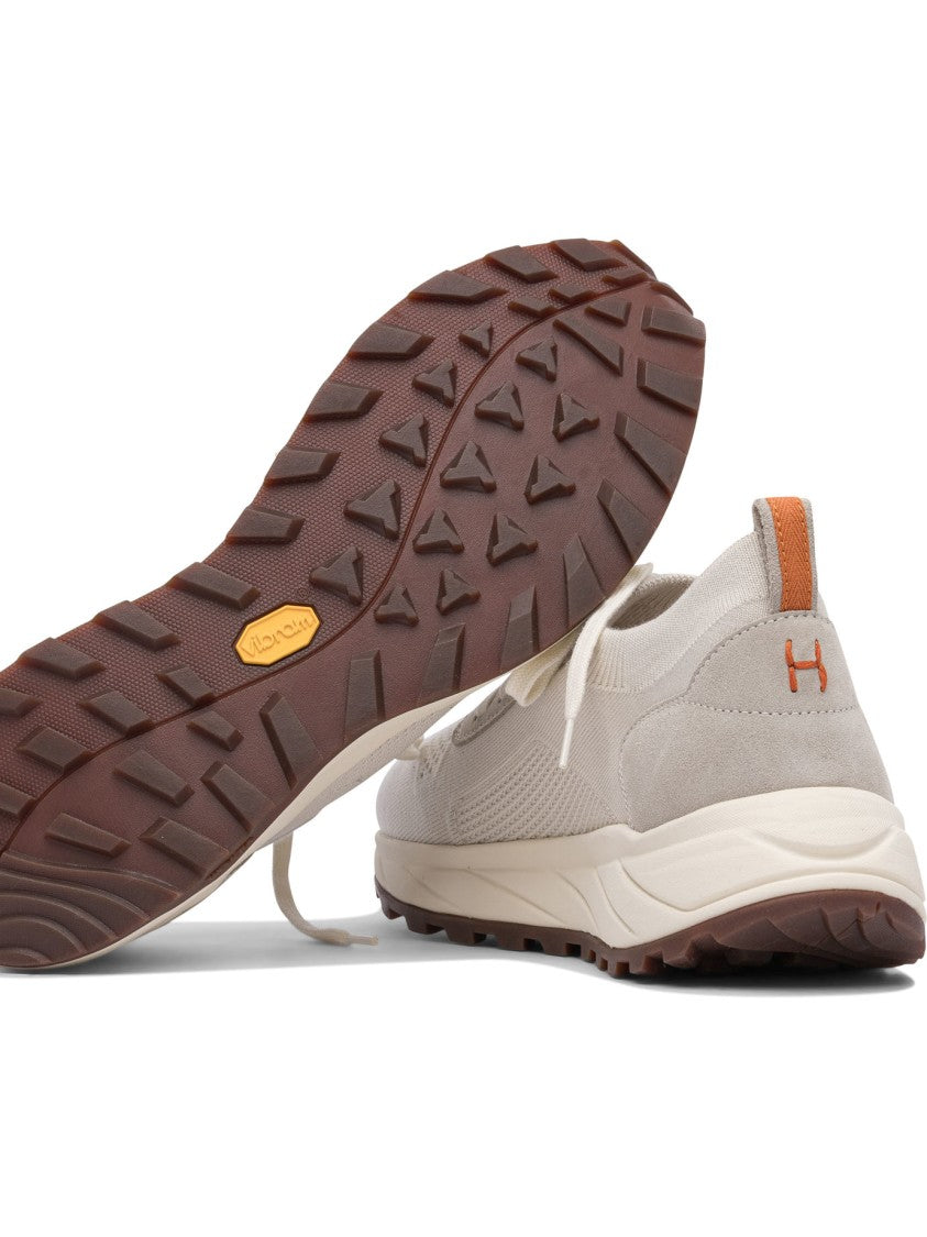 Henderson Baracco Beige Slip-On Sneakers