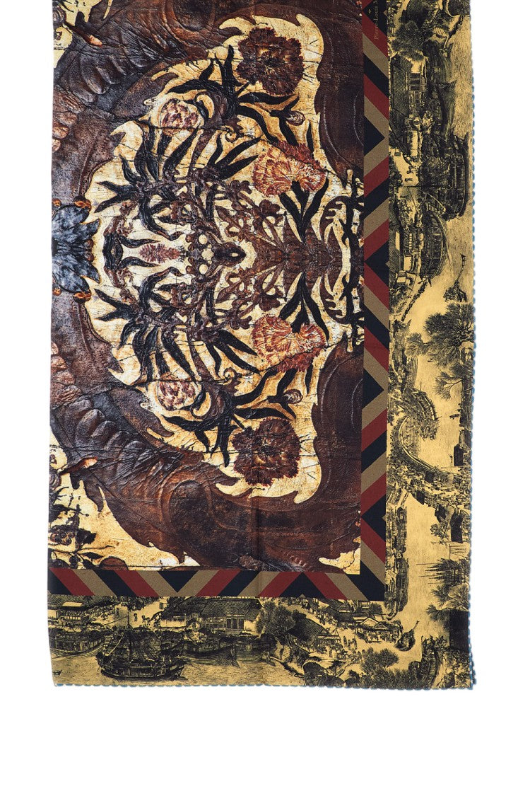 Pierre-Louis Mascia Intricate Multicolour Scarf By Pierre-Louis Mascia