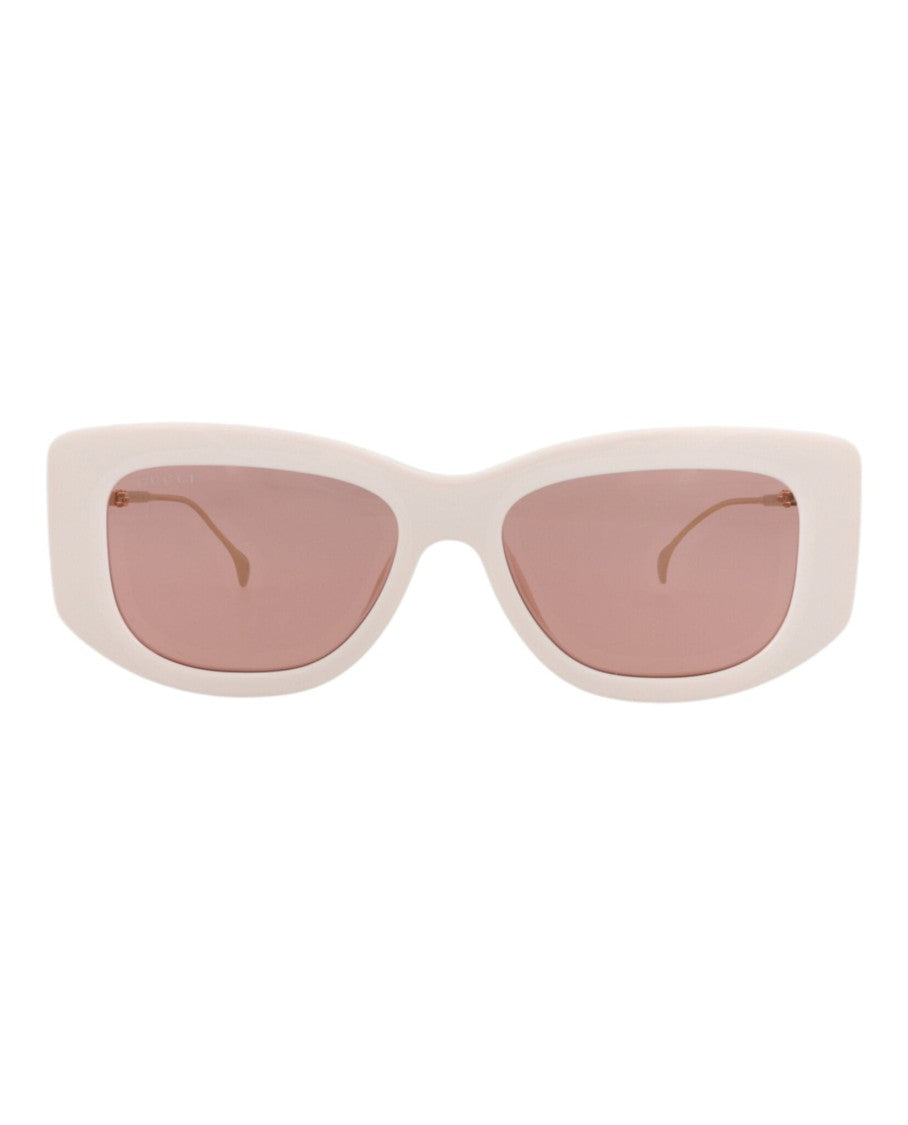 Gucci Square-Frame Injection Sunglasses