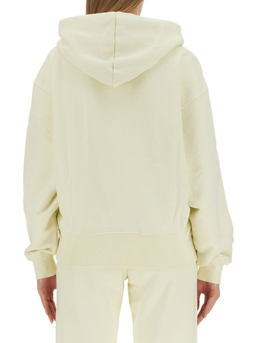 Off-White Oversized Cotton Sweatshirt
